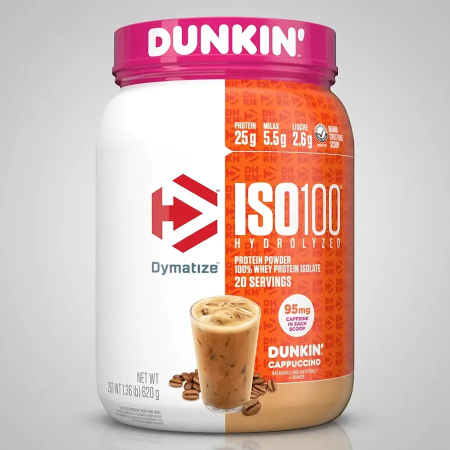 ISO 100 Dymatize 5 LB 71 Porciones · Barrita Dubai + Shaker Regalo